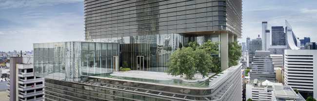 Penthouse with terrace detail