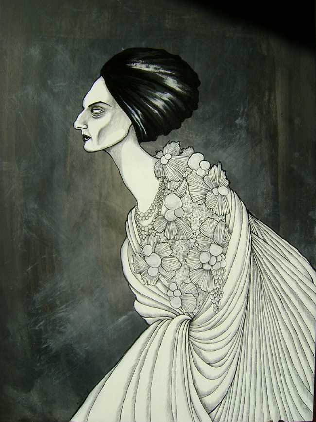 Illustrated portrait