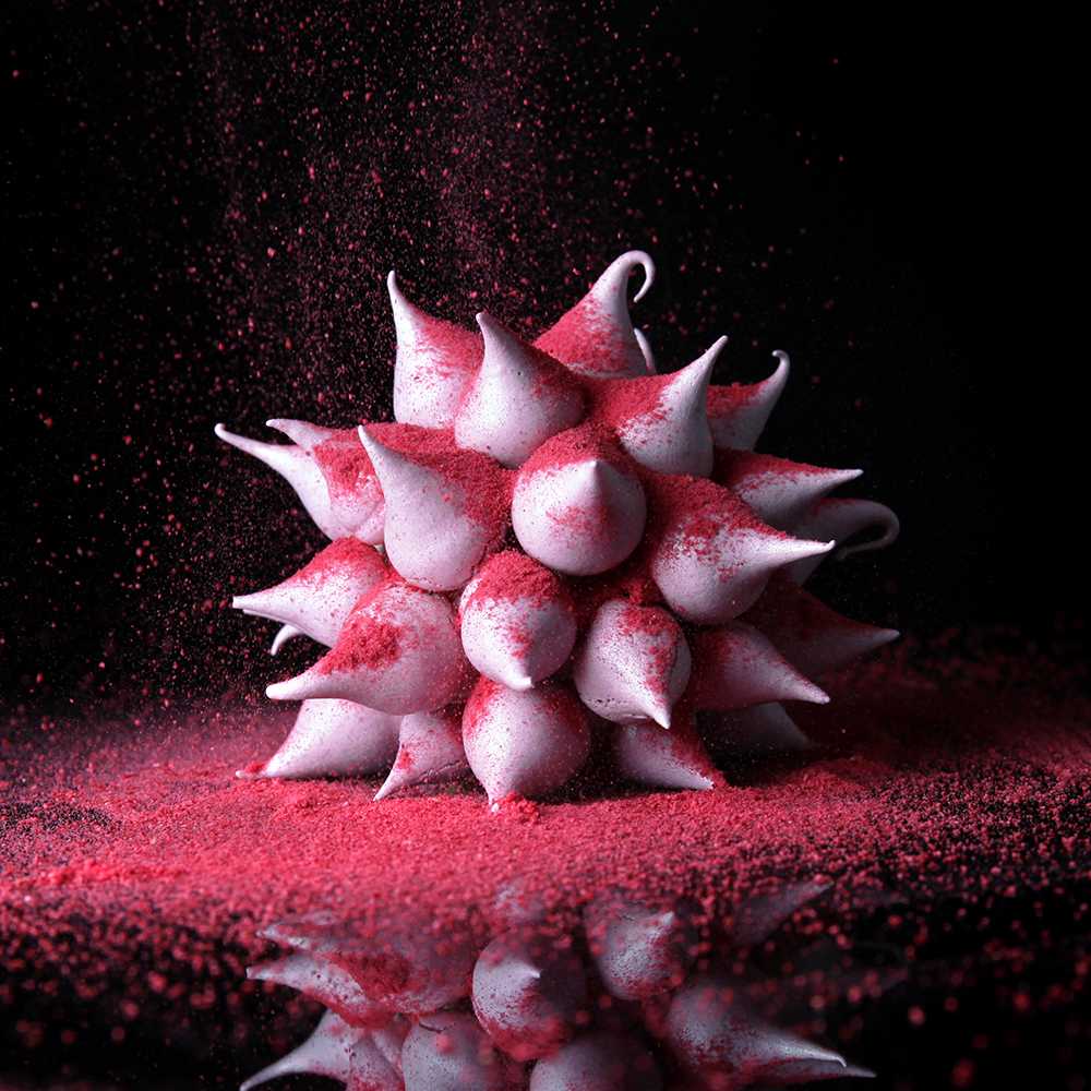 Desserts created as works of art