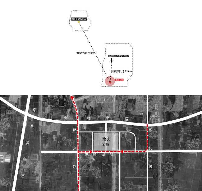 Urbanizzazione creata per il nuovo centro