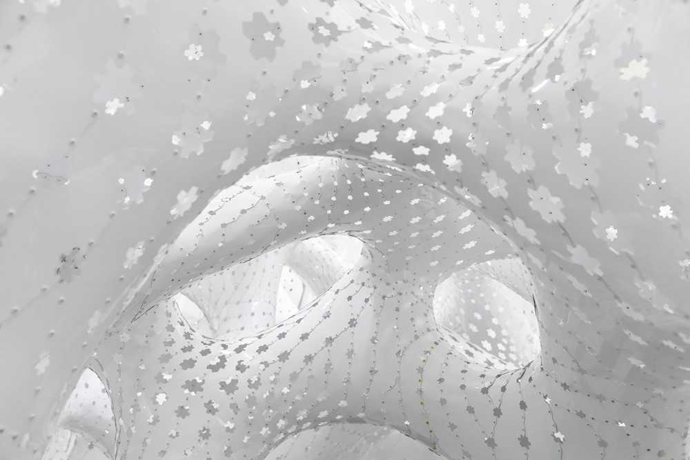 installazione in alluminio bianco