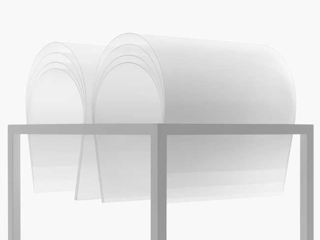 white polycarbonate sheet furniture
