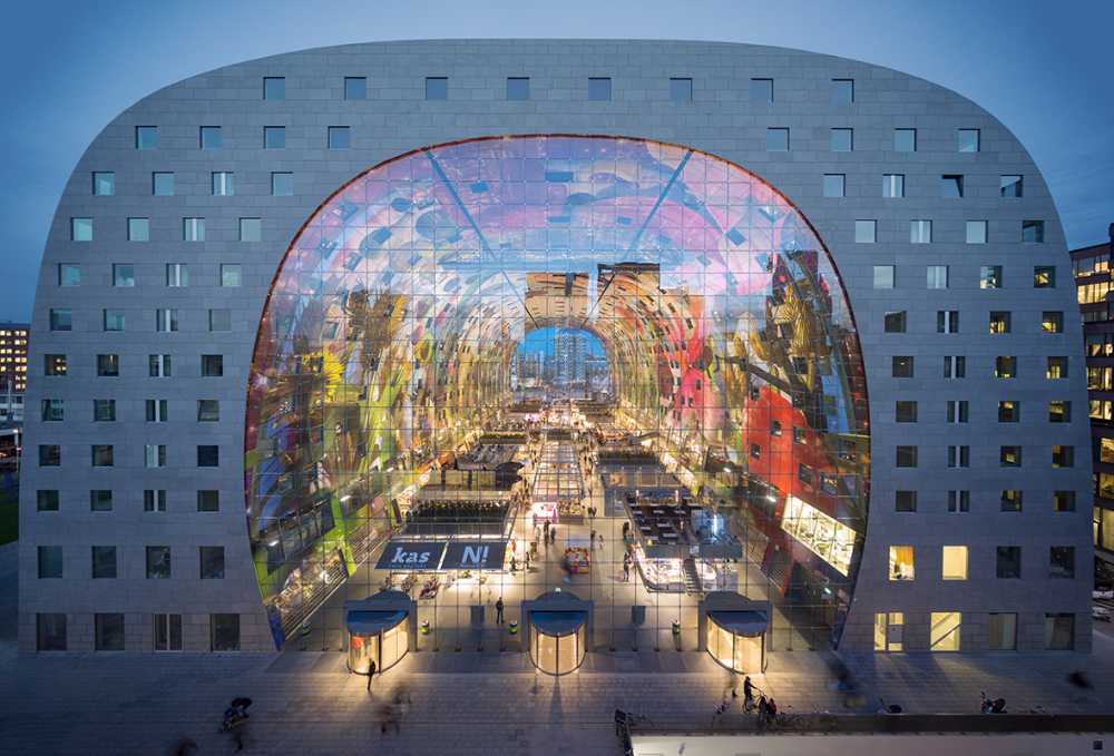 El Mercado de Rotterdam: Un Centro Vibrante en el Corazón de la ciudad