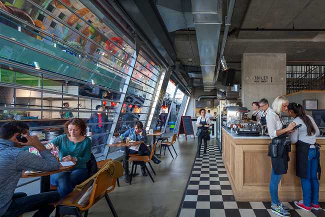 Market Hall, the lively bustling center in the heart of Rotterdam