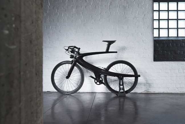 La forma pi de la bicicleta ultraligera