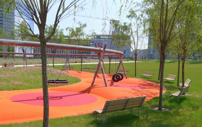 Ruta y funciones dentro del parque