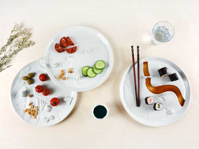 city of the world porcelain dishes