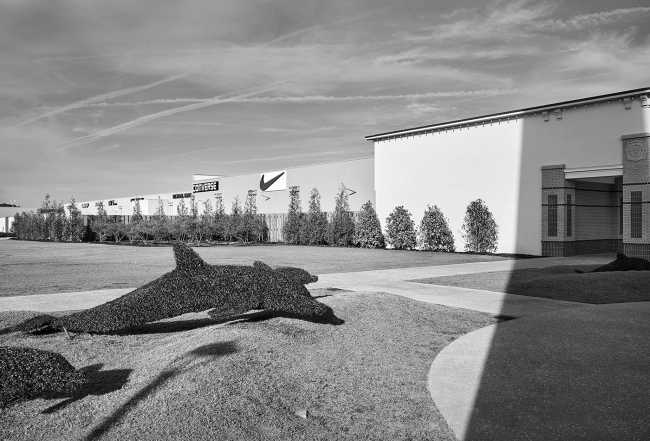 Photograph of a commercial space