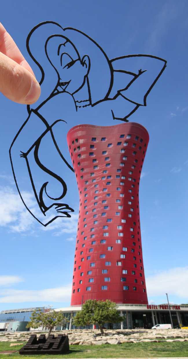 Buildings like female figures