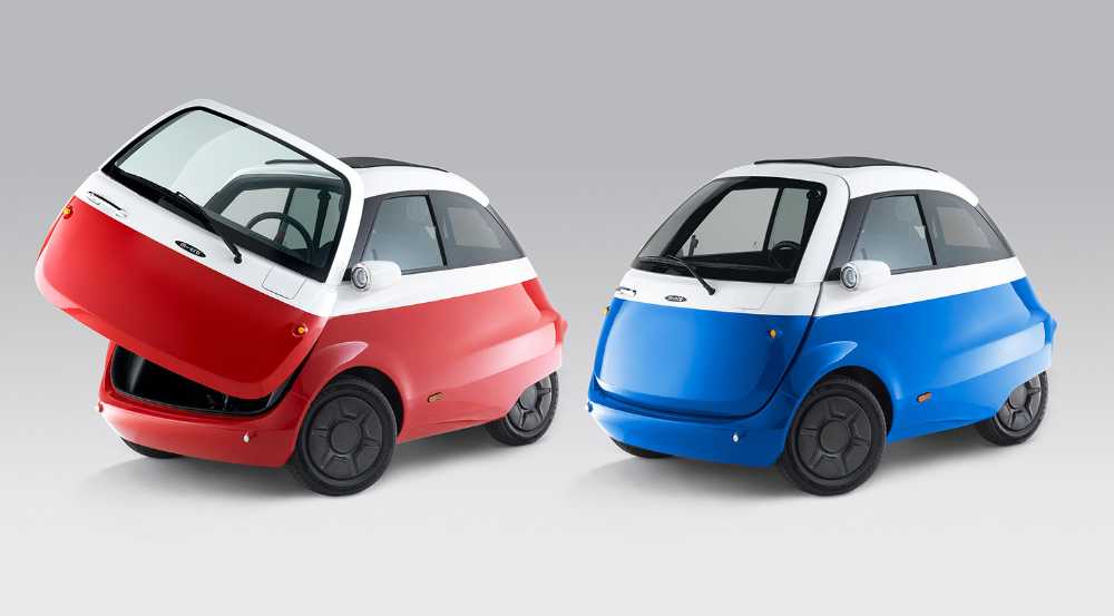 The electric Microlina is offered in various color versions