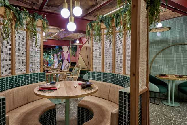 Restaurant à Valence proposant un mélange de saveurs tropicales et orientales. Une fusion entre cuisine et design