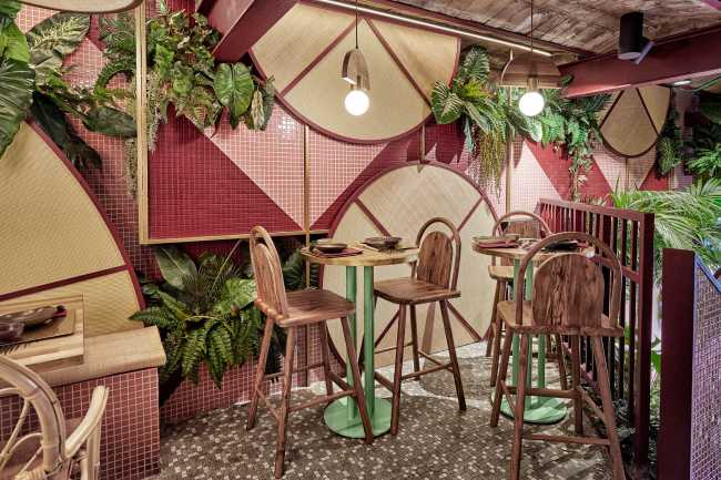 Restaurant à Valence proposant un mélange de saveurs tropicales et orientales. Une fusion entre cuisine et design
