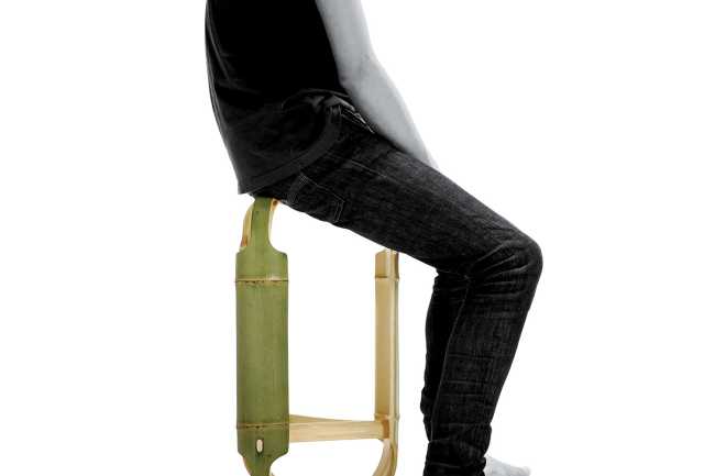 Ergonomics of the bamboo stool