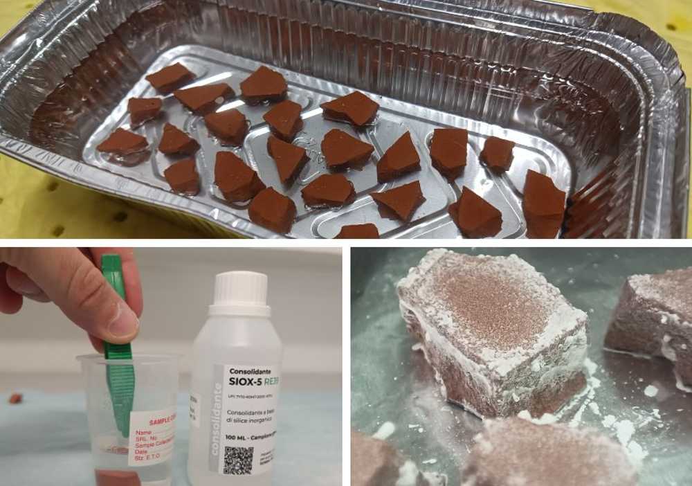 Nanotecnologie per il restauro del Chiostro di Santa Chiara