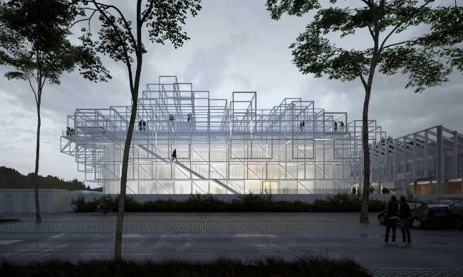 La geometría de la cuadrícula urbana caracteriza el nuevo espacio urbano