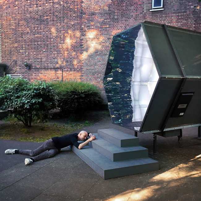 installazione specchio luce