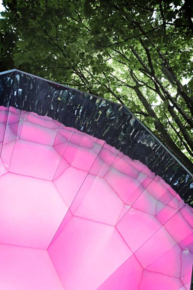 installazione luminosa specchio luce