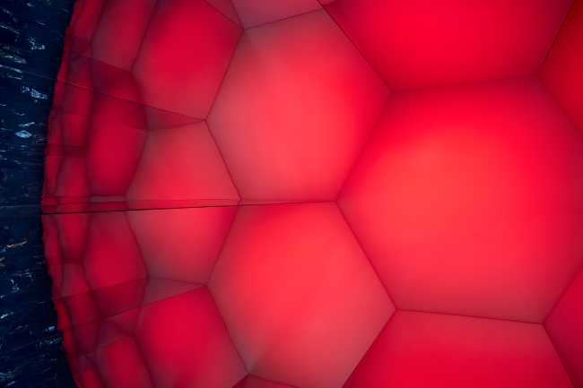 installazione luminosa specchio luce