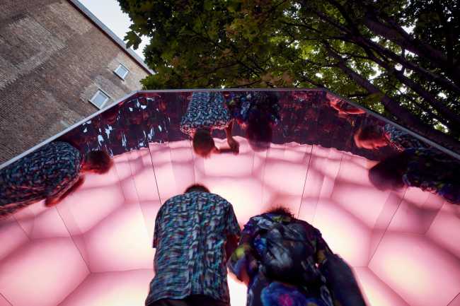 installazione luminosa specchio luce