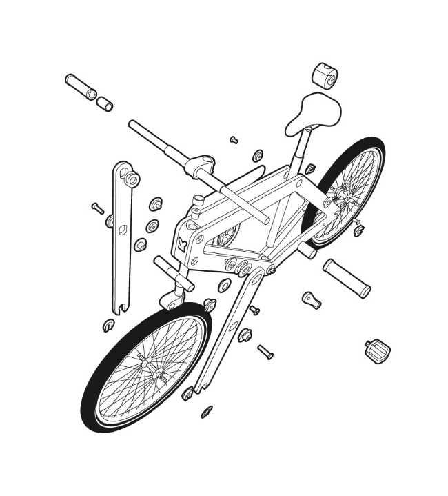 How to assemble the wooden bicycle