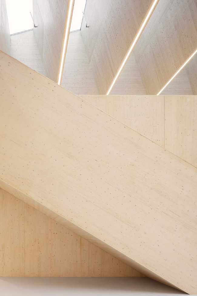 Marga Klompé Building: wood, stone, ecology, and design