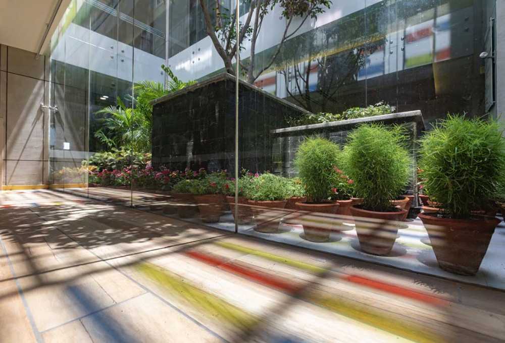 At Yashoda Cancer Hospital, colors and light support healing