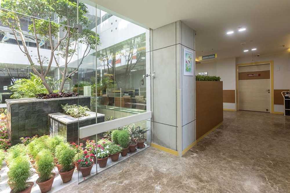 At Yashoda Cancer Hospital, colors and light support healing