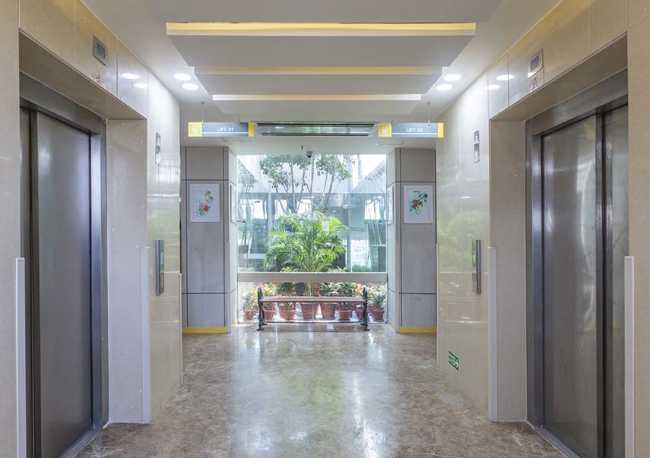 At Yashoda Cancer Hospital, colors and light support healing