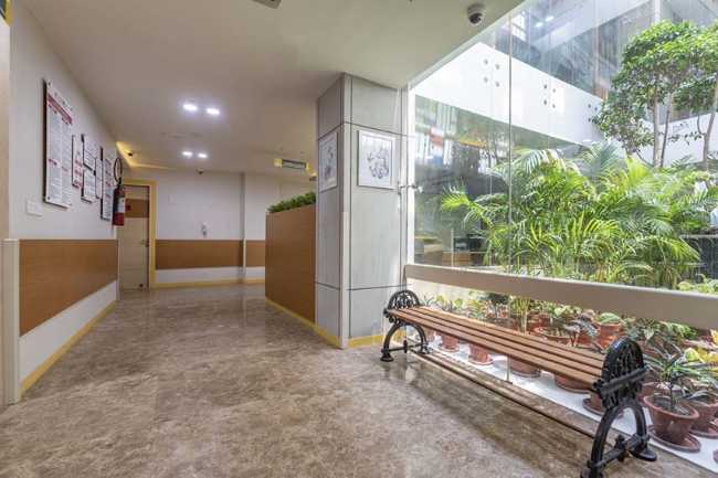 At Yashoda Cancer Hospital, colors and light support healing