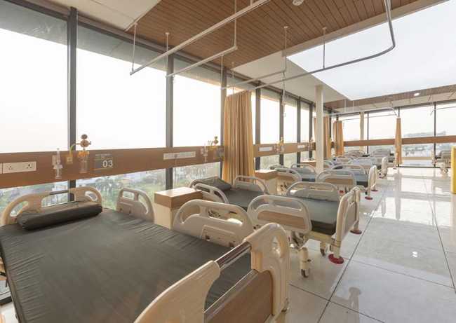 At Yashoda Cancer Hospital, colors and light support healing