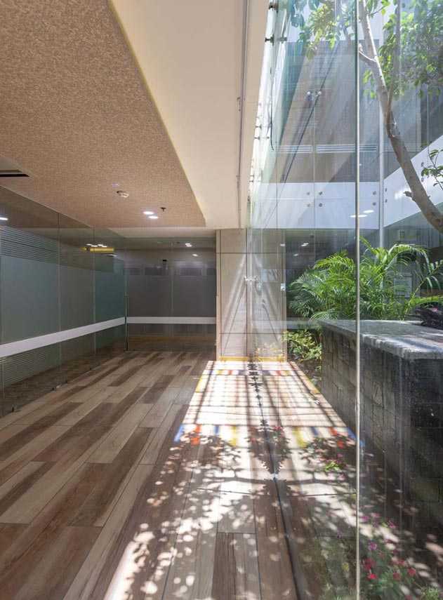 At Yashoda Cancer Hospital, colors and light support healing