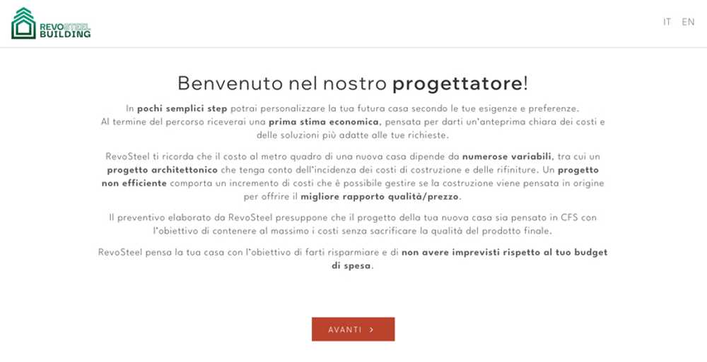 PROGETTATORE RevoSteel: stimare costi e budget nello Steel Frame