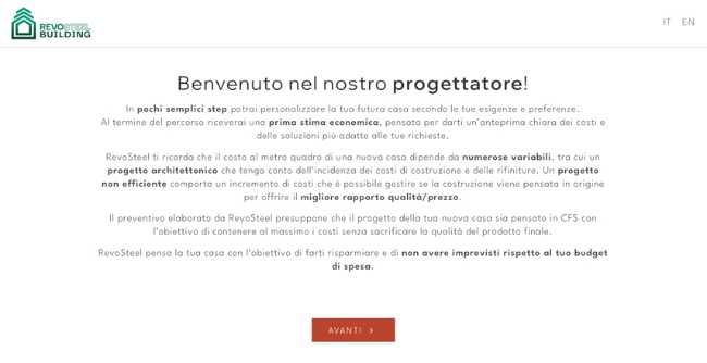 PROGETTATORE RevoSteel: stimare costi e budget nello Steel Frame