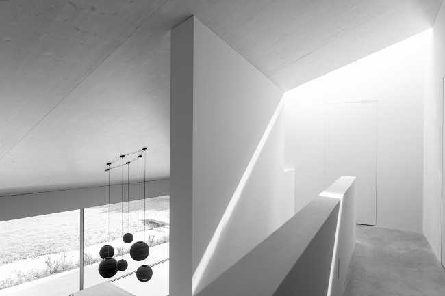White interior and natural light