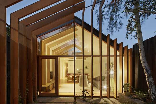 Full height window on the living room