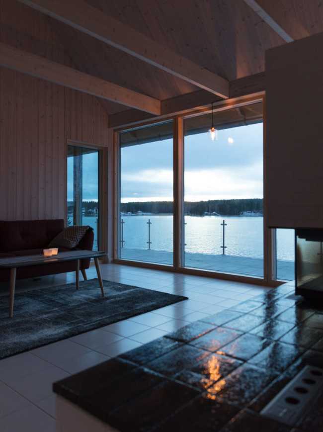 View of the Swedish bay