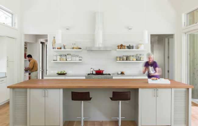 Rustic interior in a house on the outskirts
