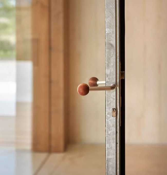 Dettaglio di una porta finestra