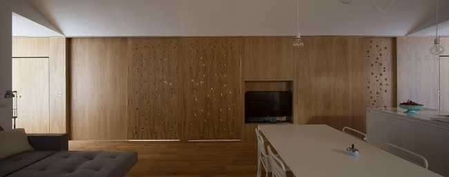 Parete esterna in legno