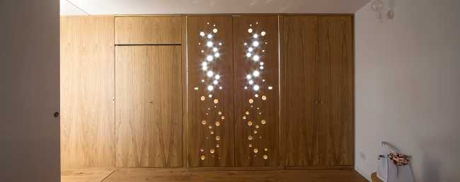 Parete traforata e illuminazione naturale