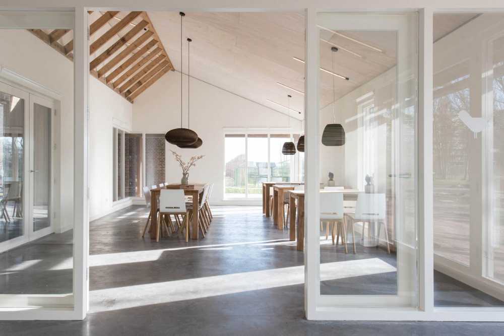 Wooden extension of a historic castle