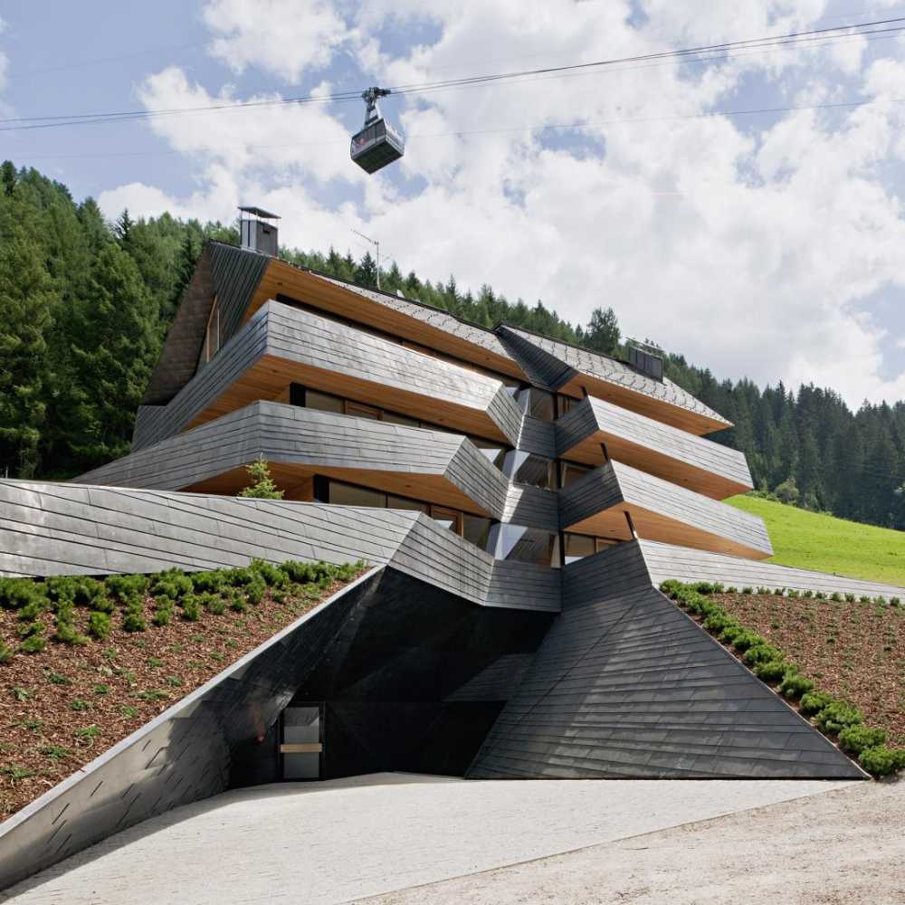 Abitazioni in legno e rame