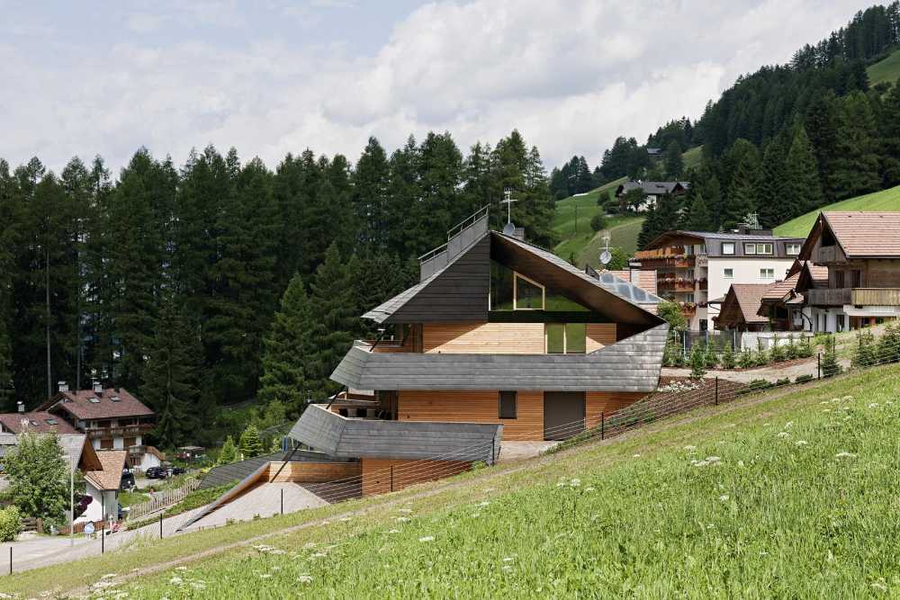 Abitazioni in legno e rame