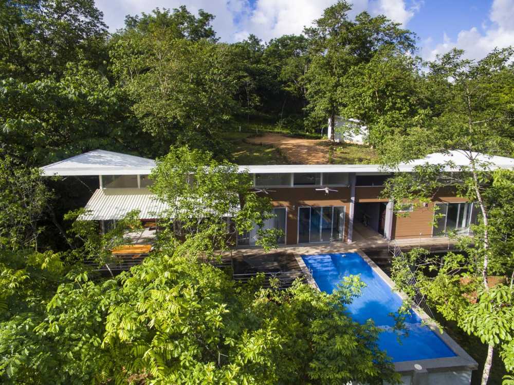 Villa surrounded by vegetation