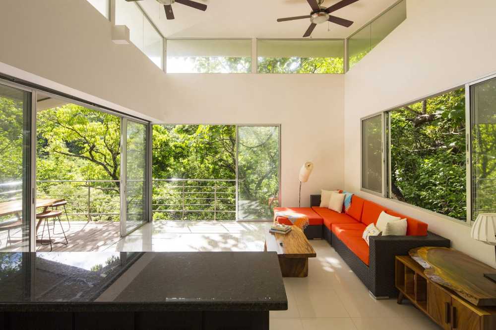 Villa surrounded by vegetation