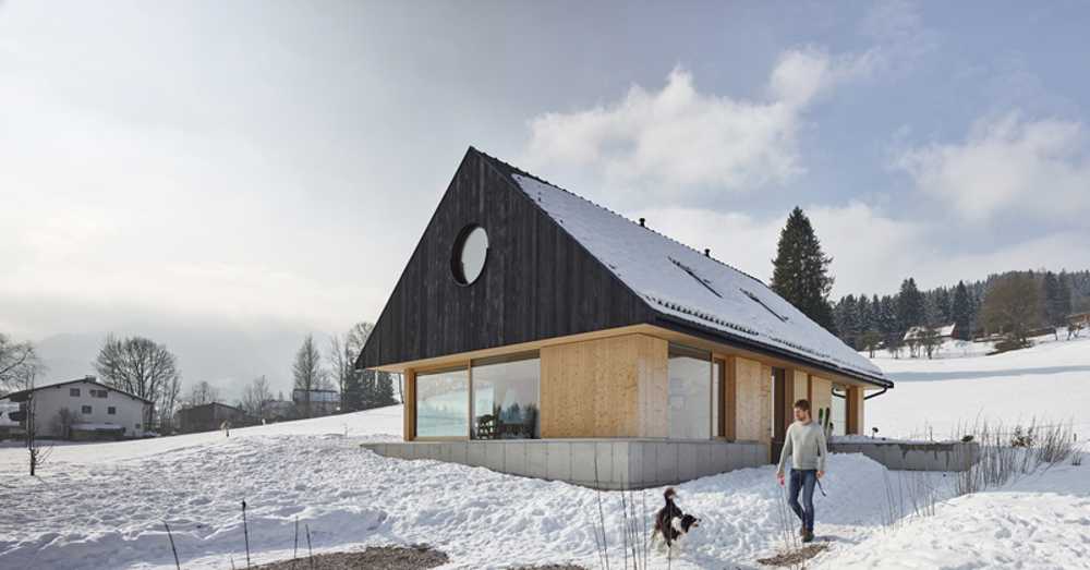 Interior blanco y madera