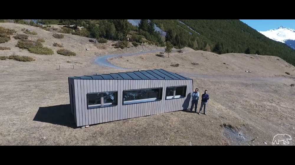 Temporary office during the renovation of the main headquarter