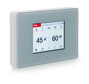 Control centralizado para ventilación con pantalla táctil