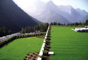 Área verde hecha con tierra clara para jardines colgantes y terrazas Bacchi