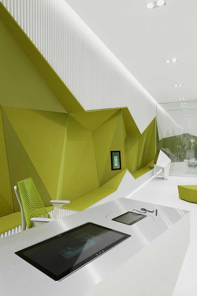 banca concept design open space
